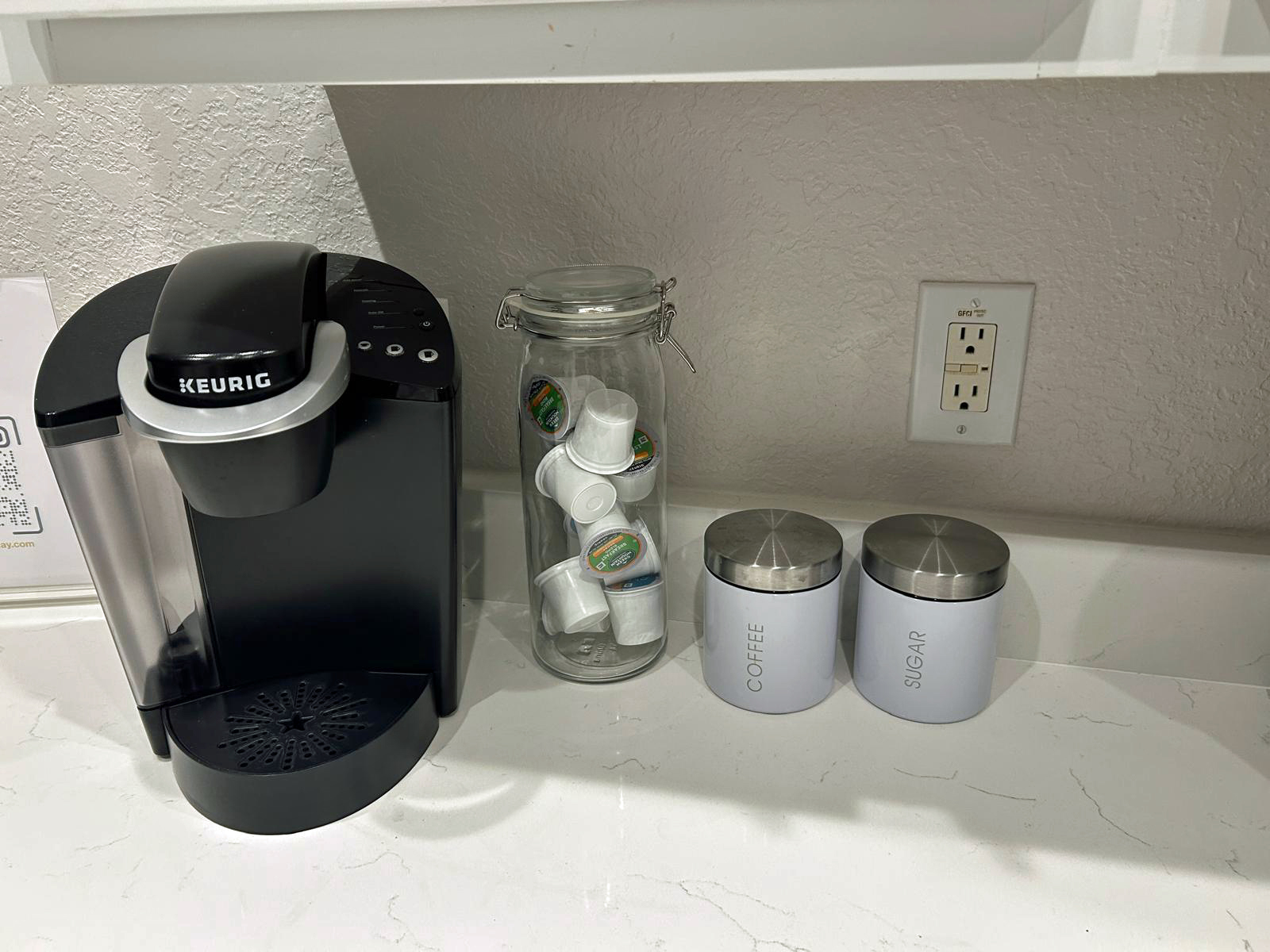 Keurig coffee bar