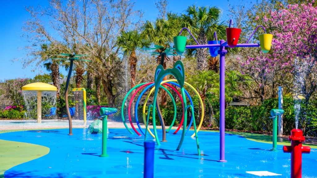 Splash Pad & Kids' Area